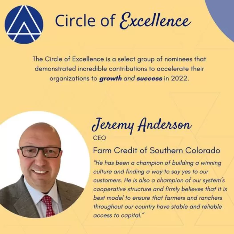 Circle of Excellence Award