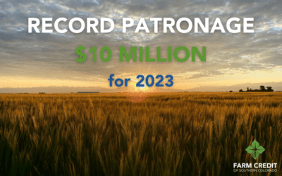 Farm Credit of Southern Colorado Announces Record Cash Patronage Dividend of $10 Million for 2023