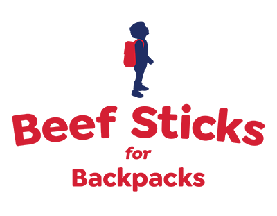 Beef Sticks for Backpacks Logo