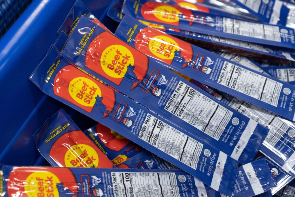 Beef Sticks for Backpacks Child Hunger Charity