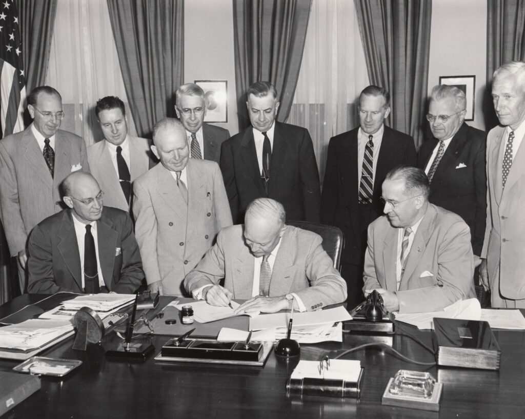 1953 - Signing Farm Credit Act